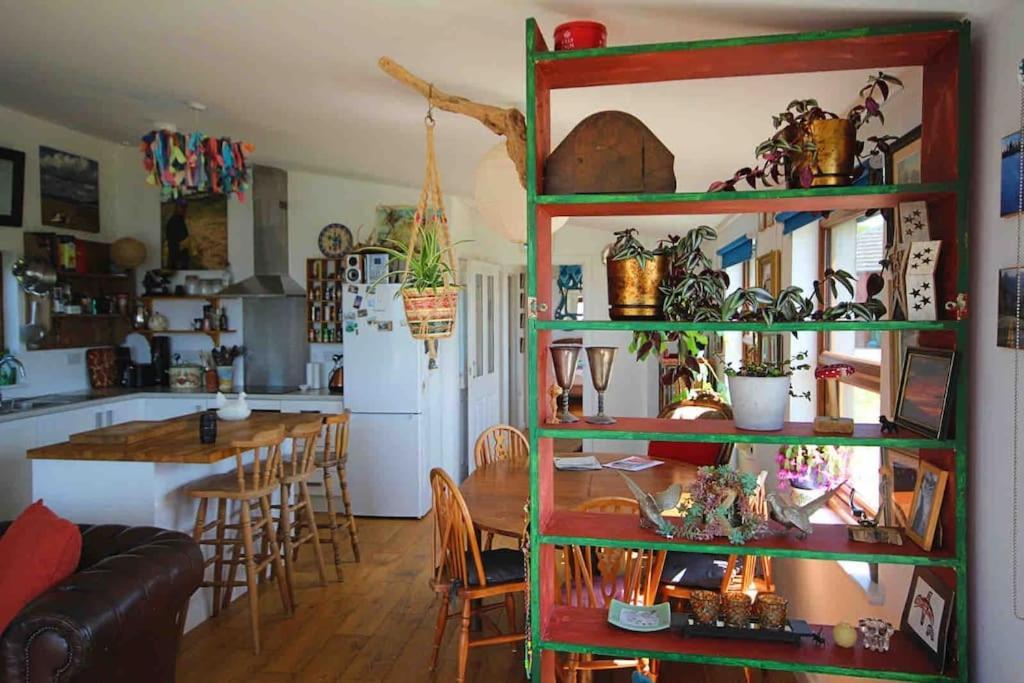 Spacious Cabin On Isolated Farm With Sea View Bude Esterno foto